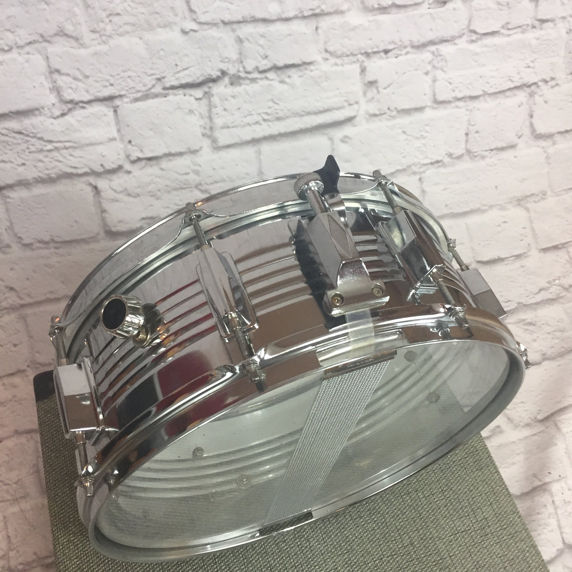 Steel Snare Drum w/ Vintage Case