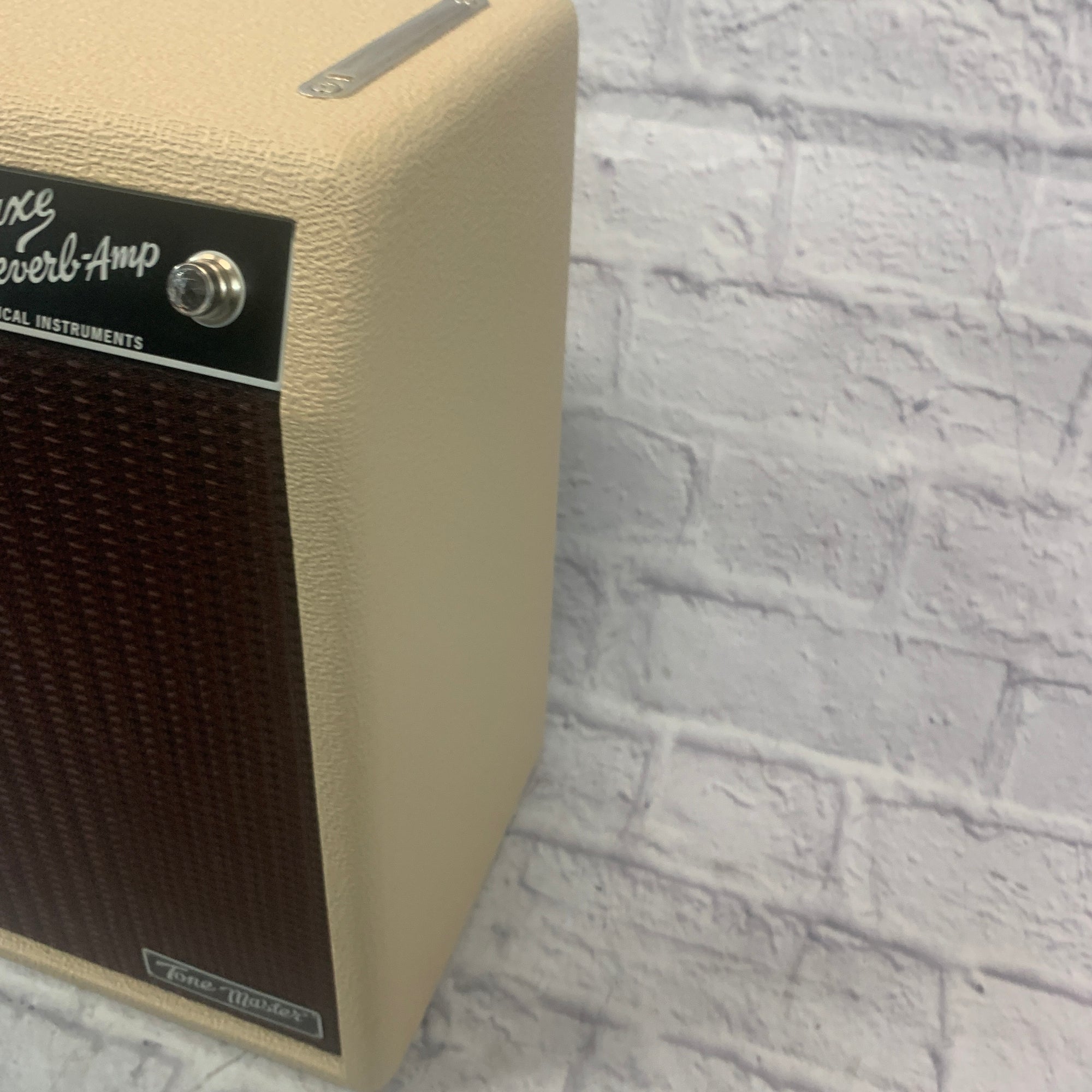 Fender Tone Master Deluxe Reverb Blonde w/ Cover