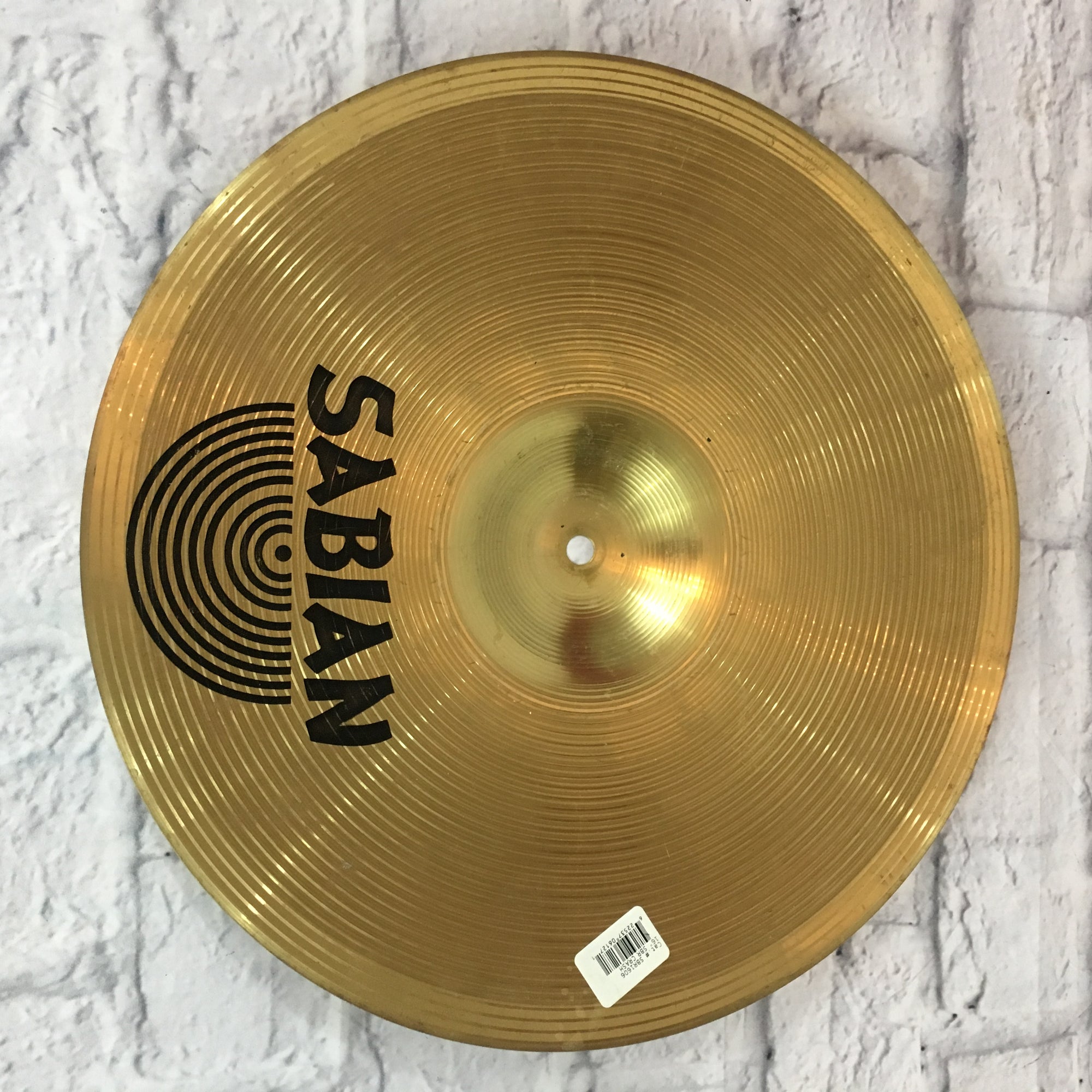 Sabian sbr 16in Crash Cymbal