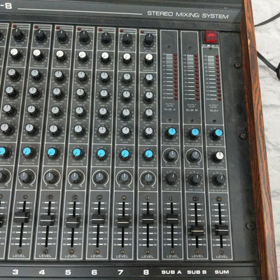 Vintage Peavey MC-8 Stereo Mixer 1970s