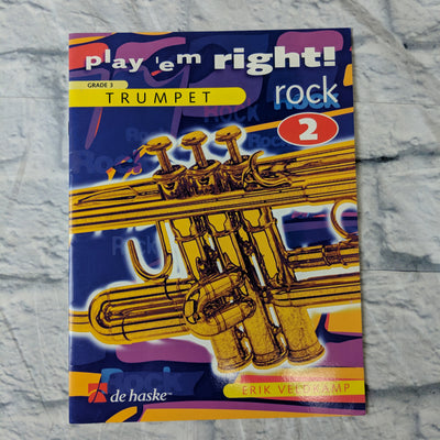 Play 'em Right Rock - Vol. 2, De Haske Play-Along Book, Trumpet