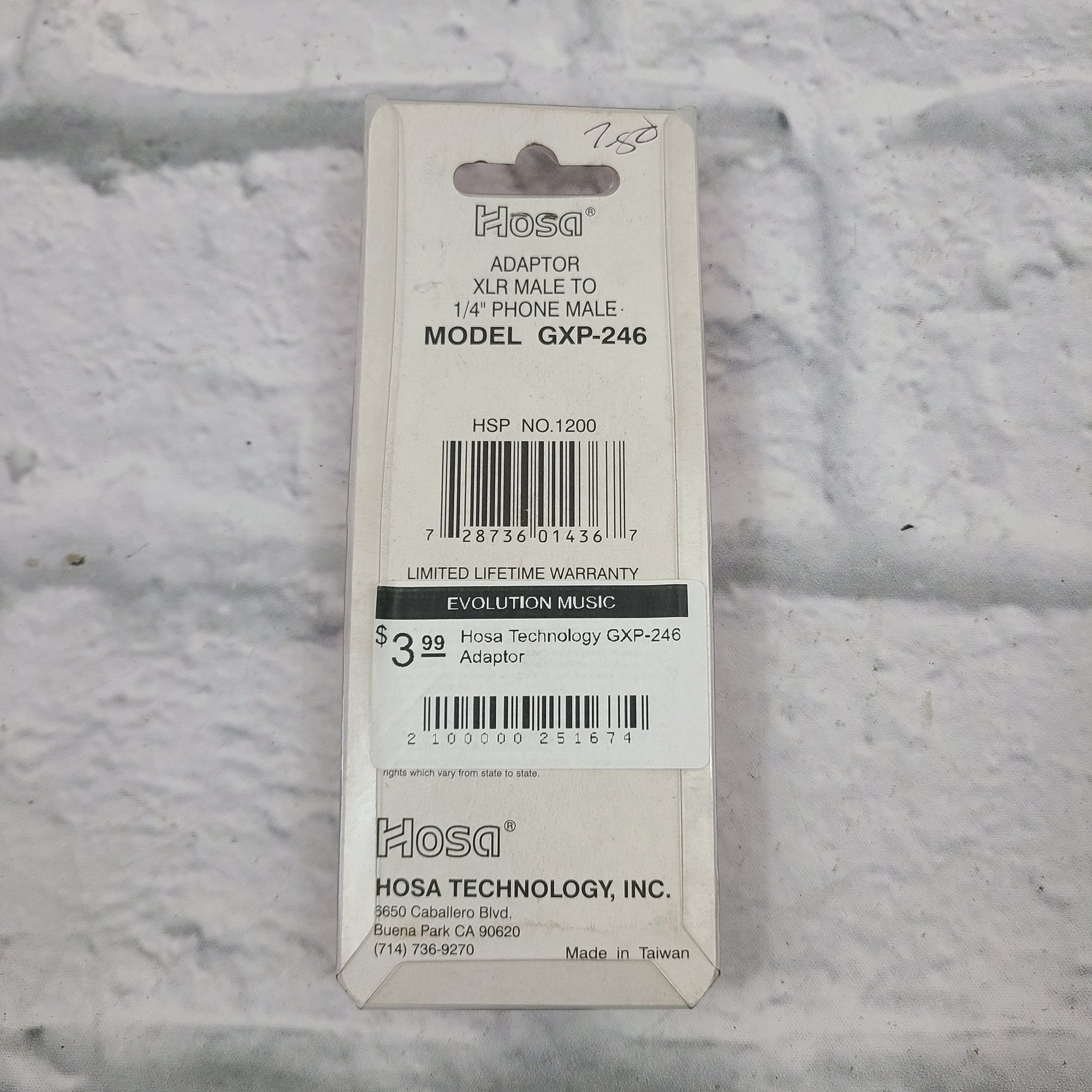 Hosa Technology GXP-246 Adaptor