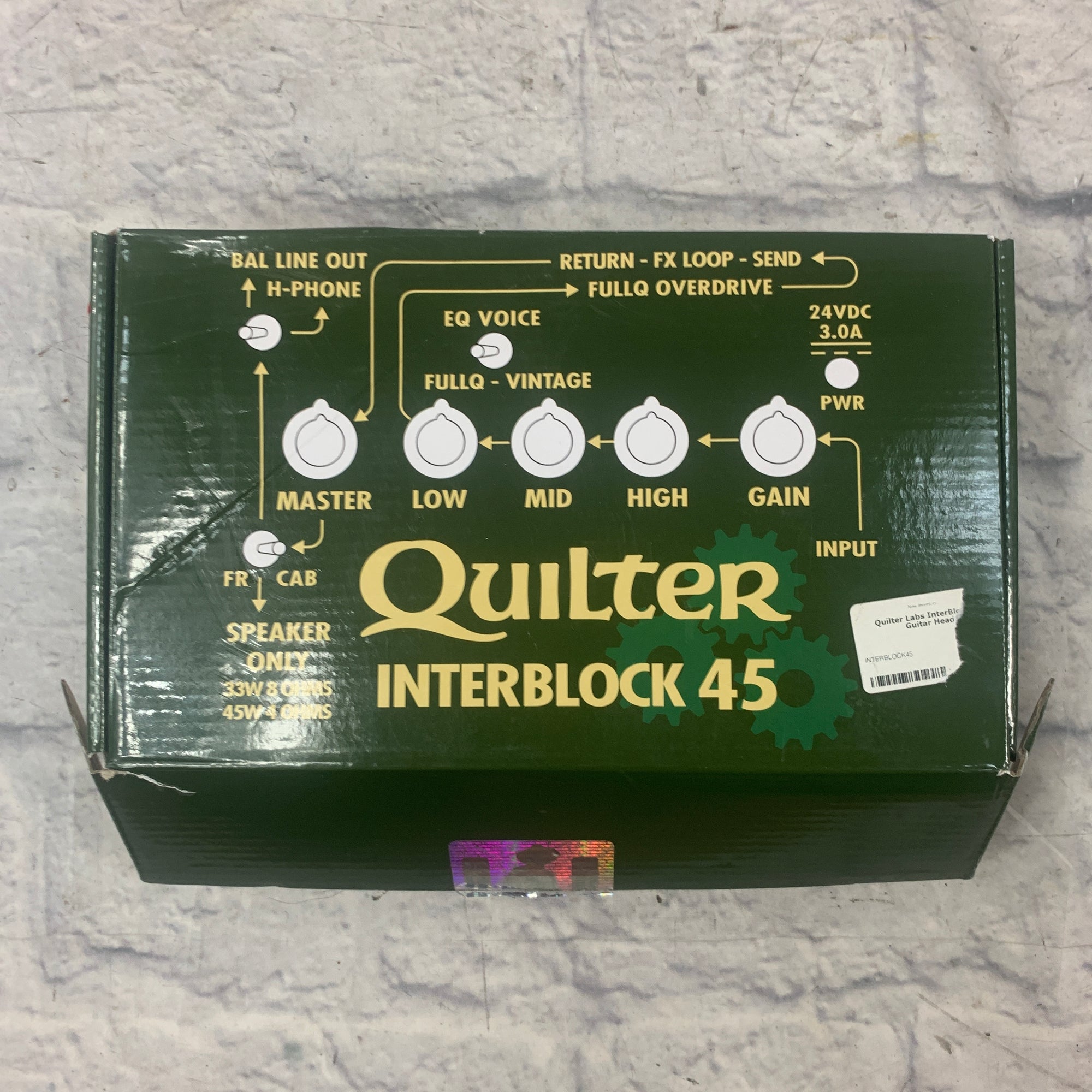 Quilter Interblock 45 45-Watt Guitar Head Pedal