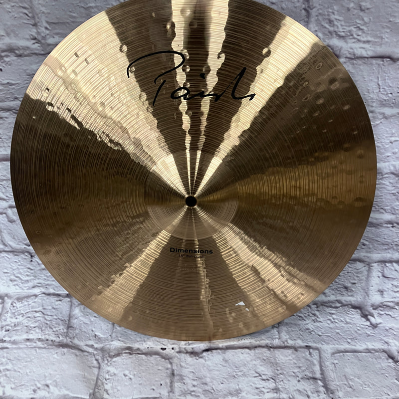 Paiste Dimensions Thin Crash Cymbal 18" Evolution Music