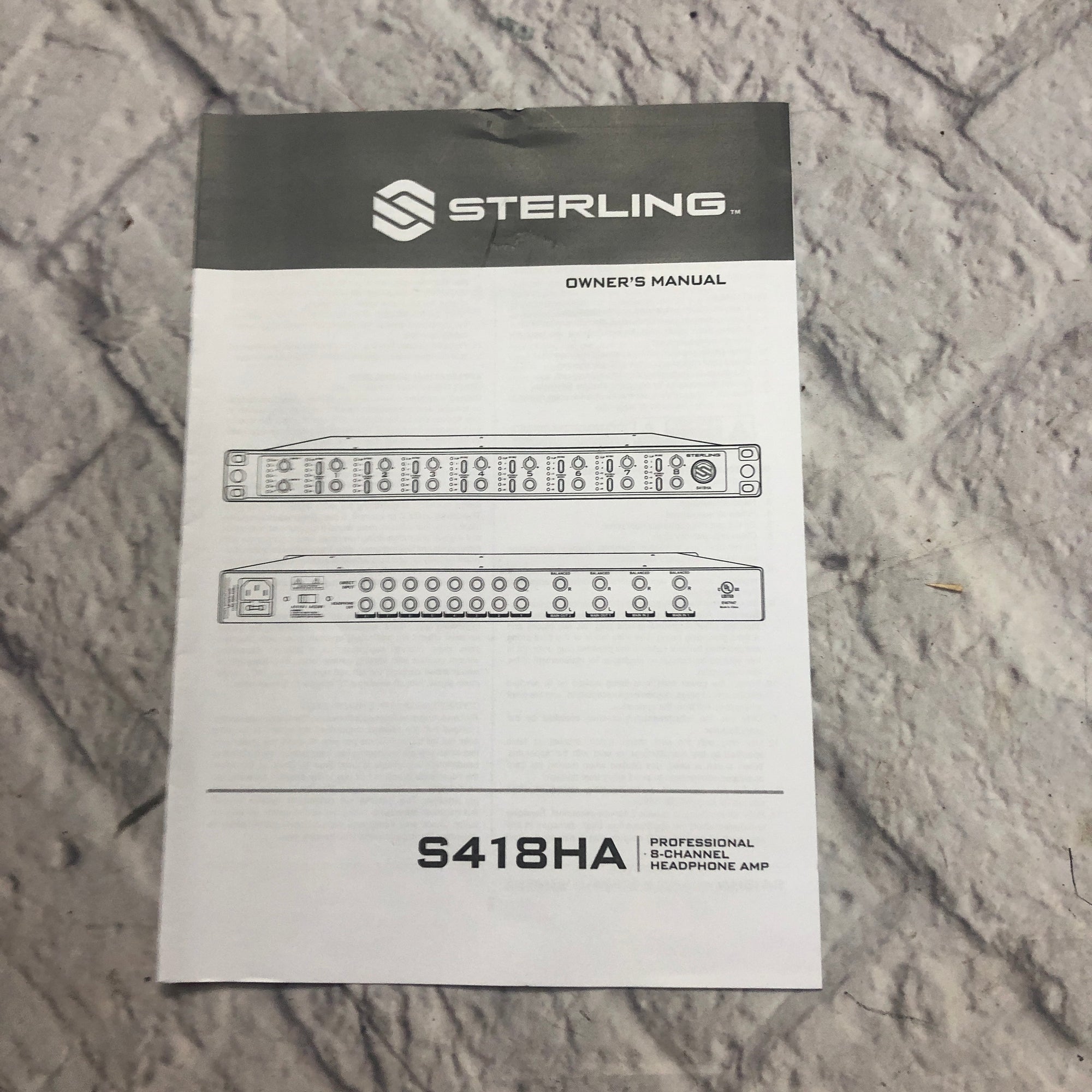 Sterling S418HA Headphone Amp