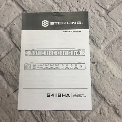 Sterling S418HA Headphone Amp