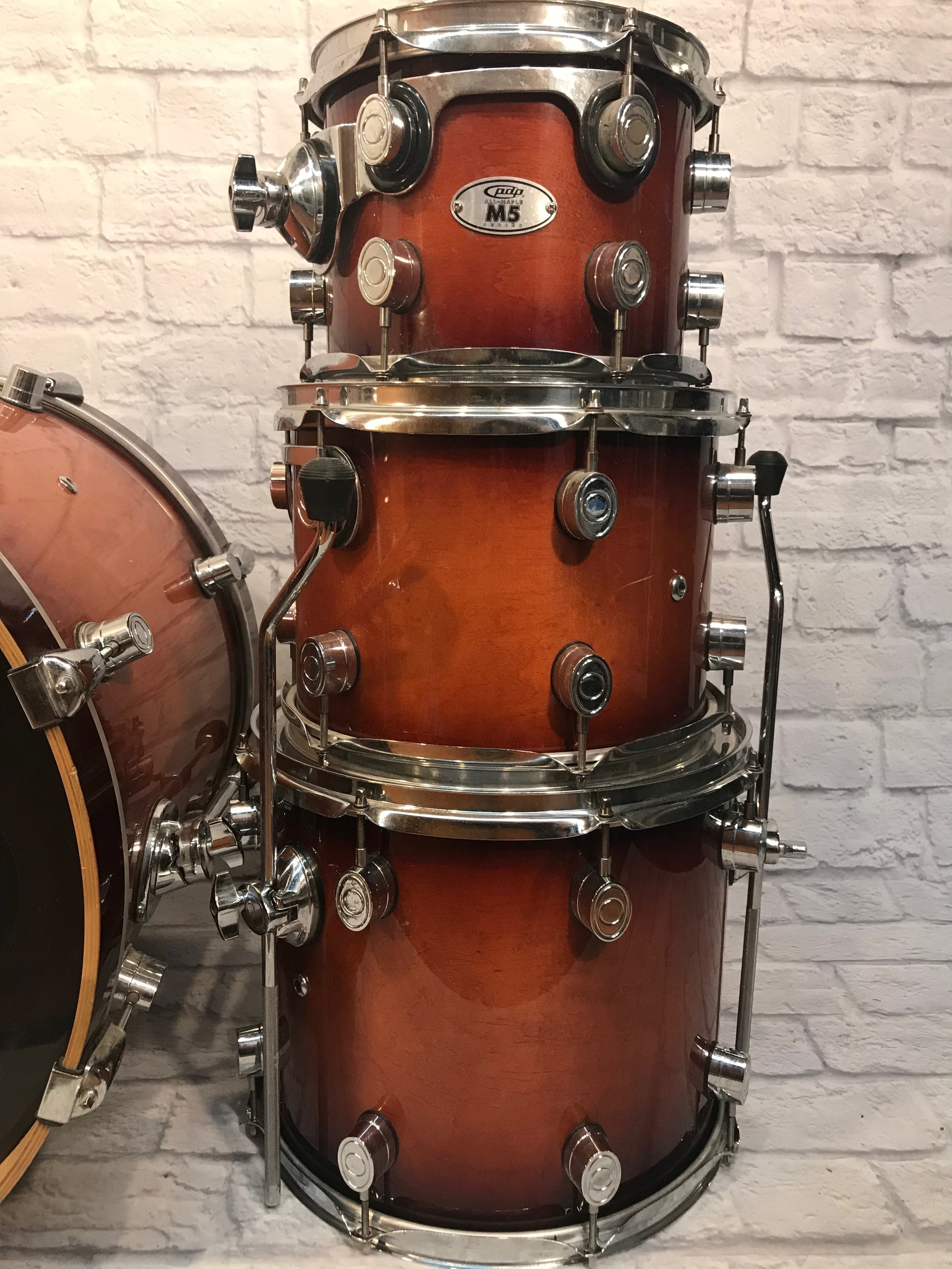 PDP M5 Maple 4 Pc Drum Kit 22 14 12 10