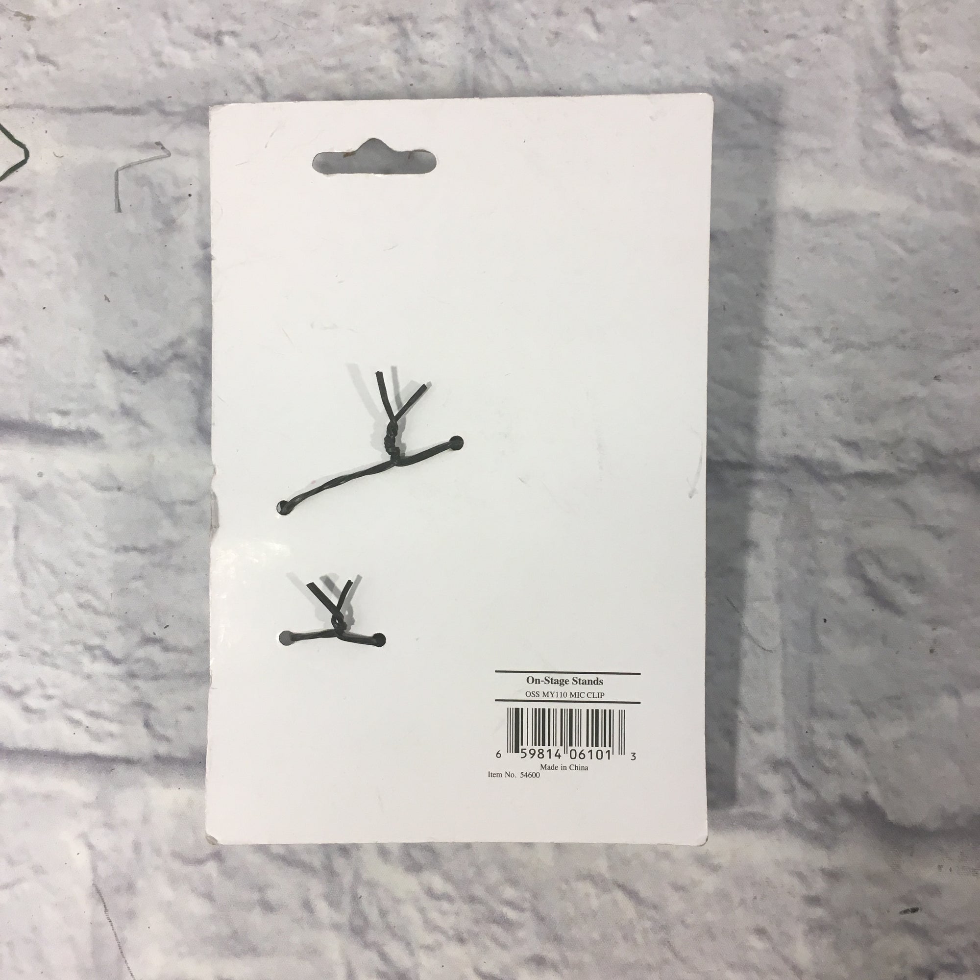 On-Stage Stands MY110 Unbreakable Dynamic Wireless Mic Clip