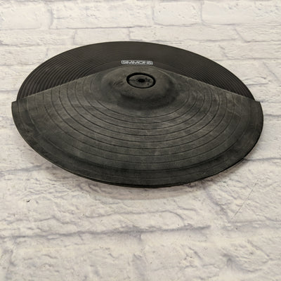 Simmons 14 Inch Electronic Cymbal Trigger Pad w Slam Crash