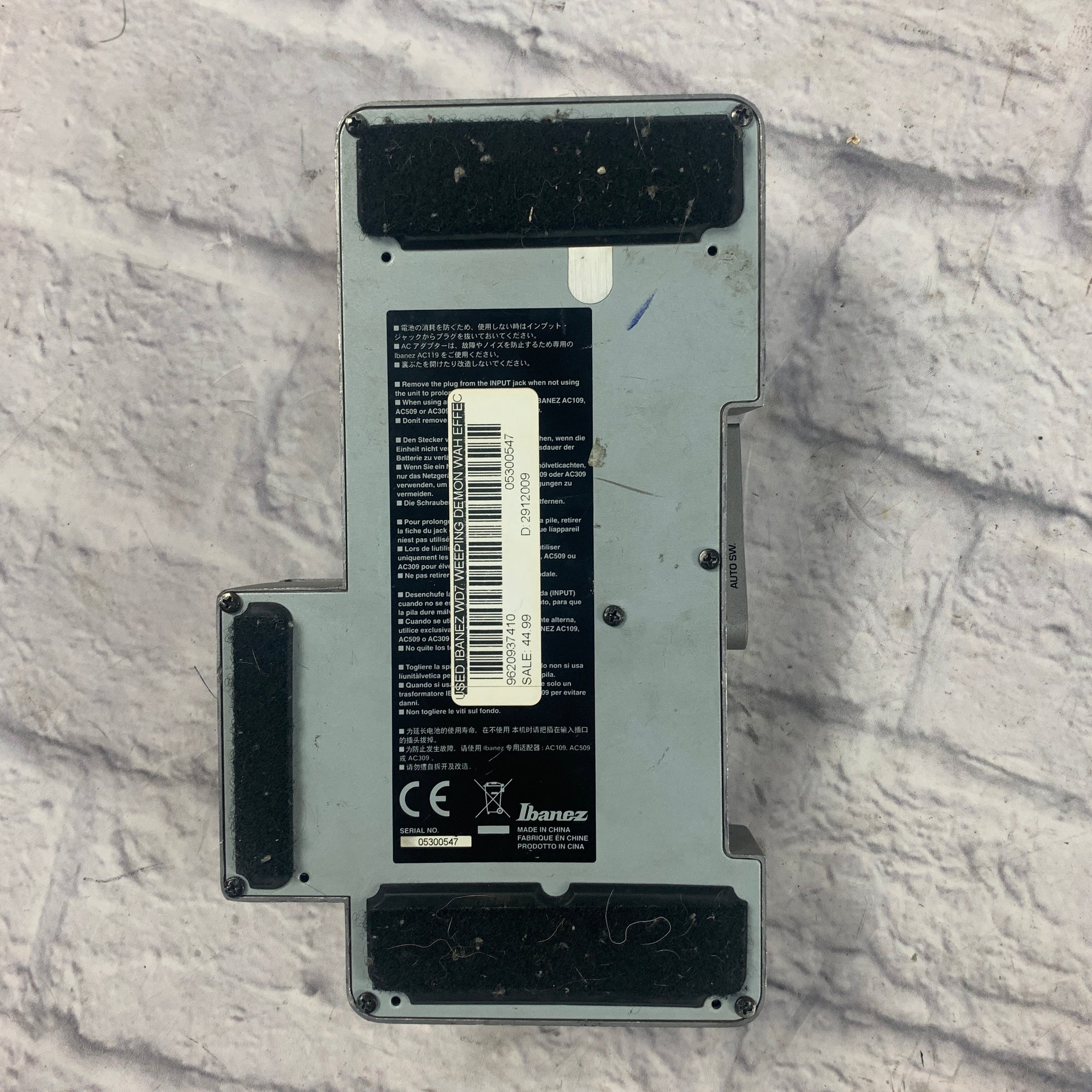 Ibanez Weeping Demon Wah pedal