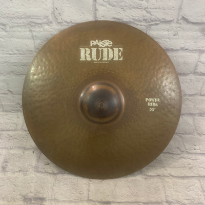 Paiste 20" Rude Power Ride Cymbal