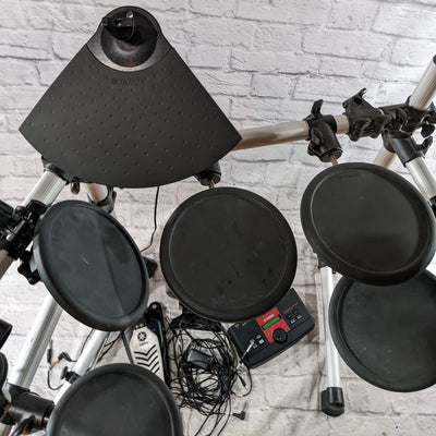 Yamaha DTXplorer Electric Drum Kit - 5 drum pads, 3 cymbal pads, Kick Trigger, and Hi Hat controller As-Is