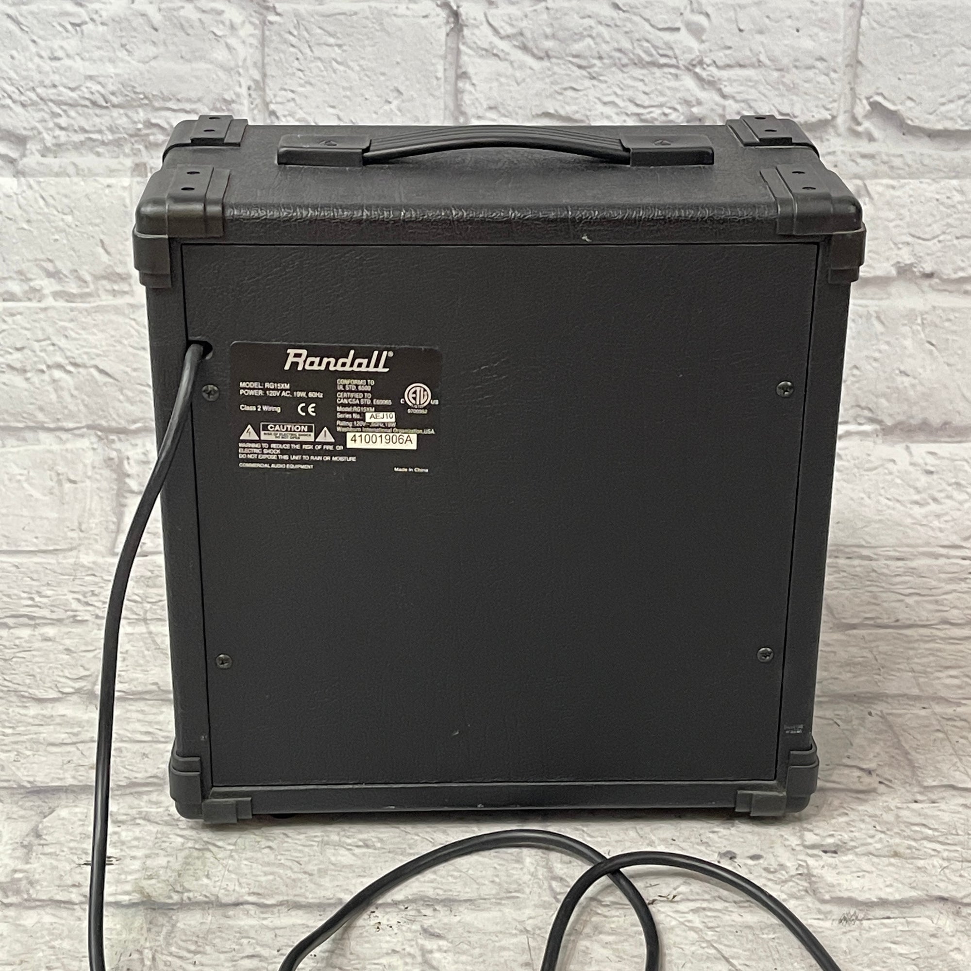 Randall RG15XM Guitar Combo Amp
