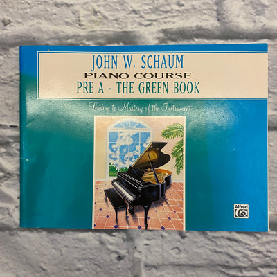 Alfred Piano Course Pre A - The Green Book Piano Book