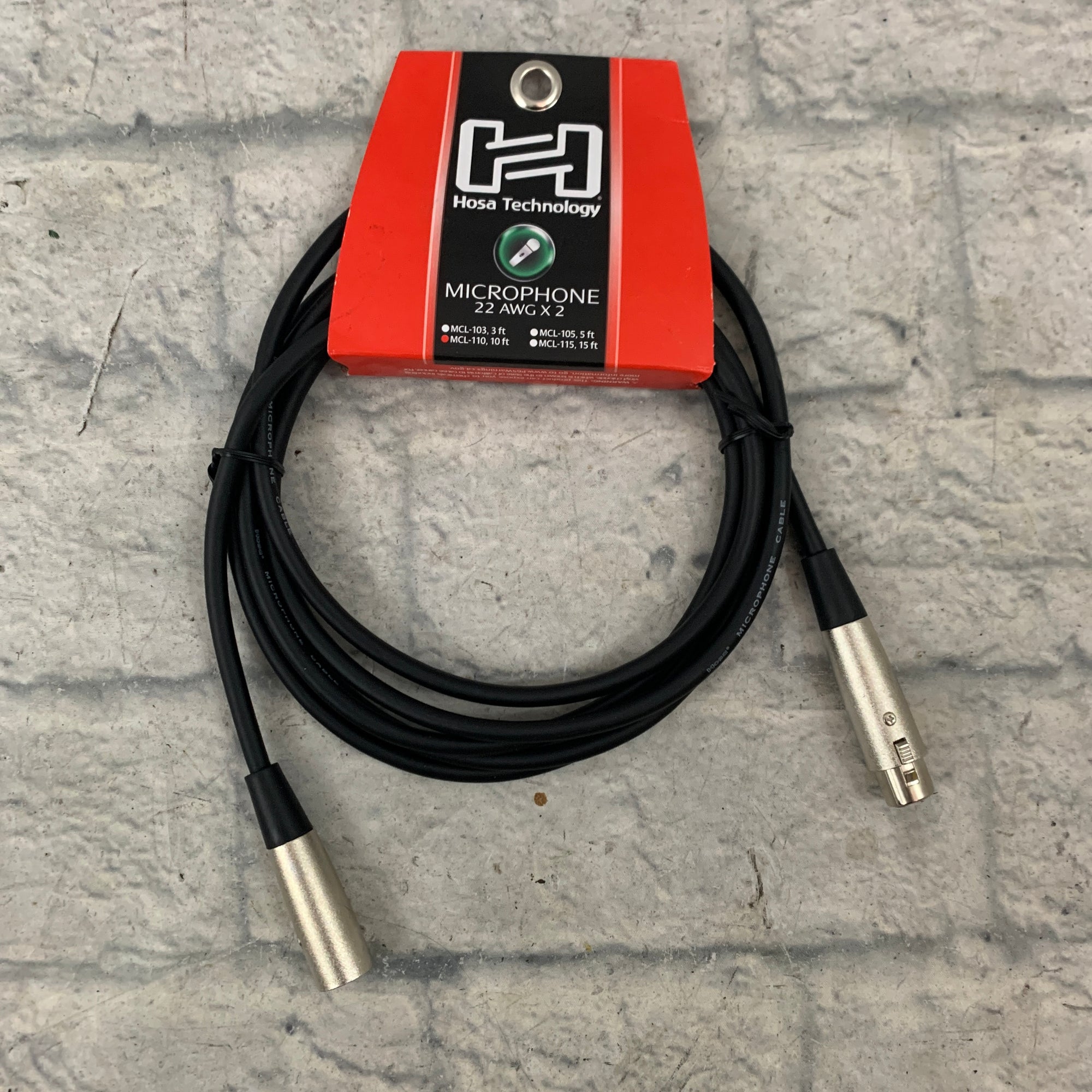 Hosa MCL-110 10ft XLR Cable