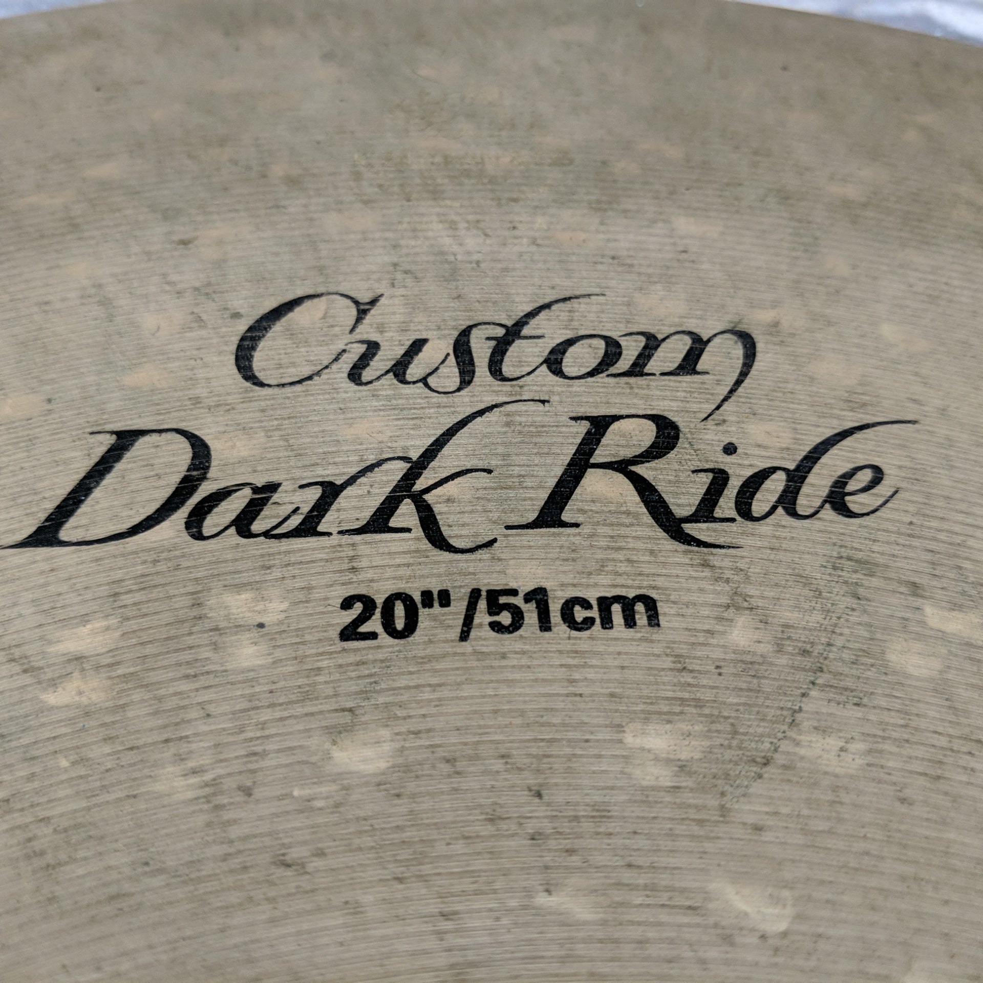 Zildjian K Custom Dark Ride Cymbal 20"