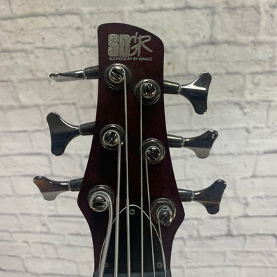 Ibanez SR506 6 String Bass Mahogany