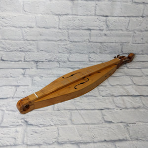 Cabin Creek Teardrop Shaped Appalachian Mountain Dulcimer Handmade from Solid Chestnut Wood