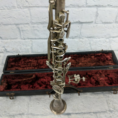 1930's Cavalier Bb Silver Clarinet