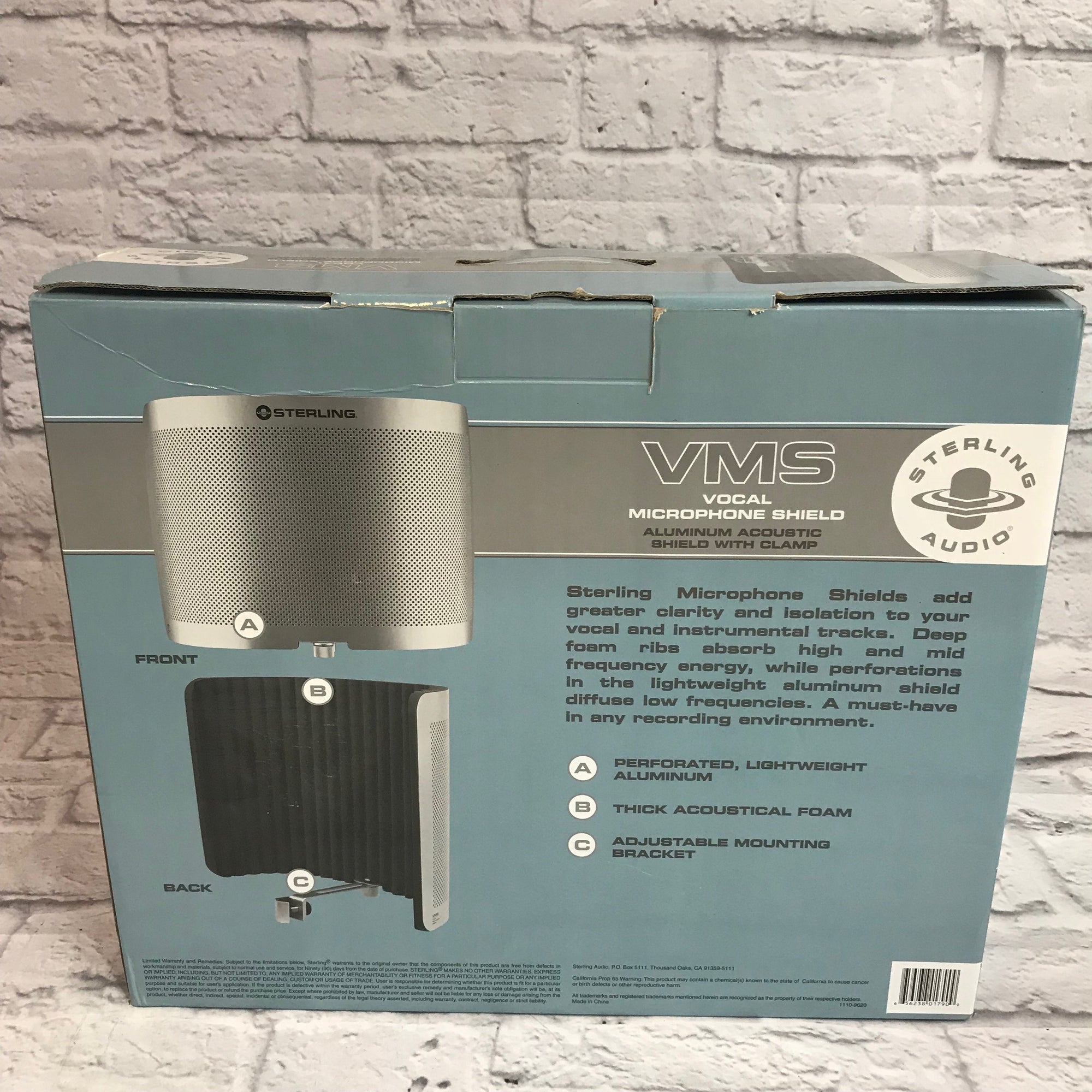 Sterling Vocal Microphone Shield