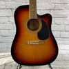 New York Pro NY-977C Acoustic Guitar with cutaway - 3-Color Sunburst