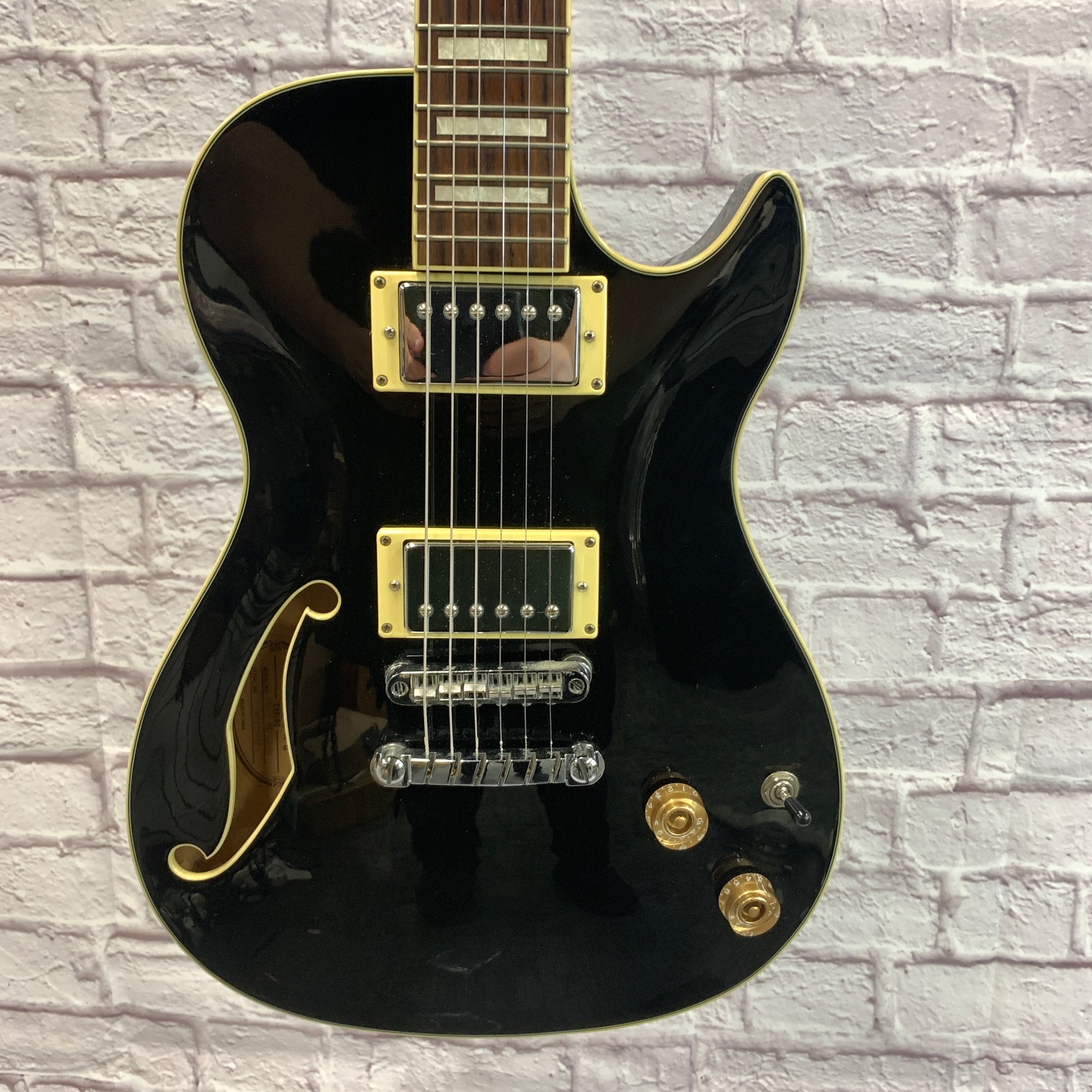 Ibanez Artcore AXD7-BK-12-01 Semi Hollow