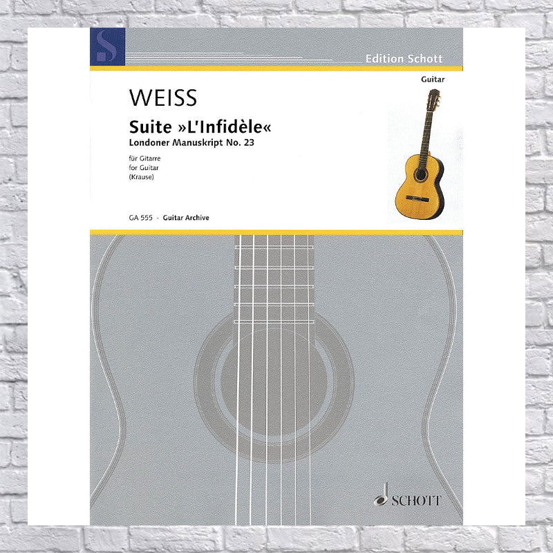 Suite "l'infidele" Classical Guitar Book