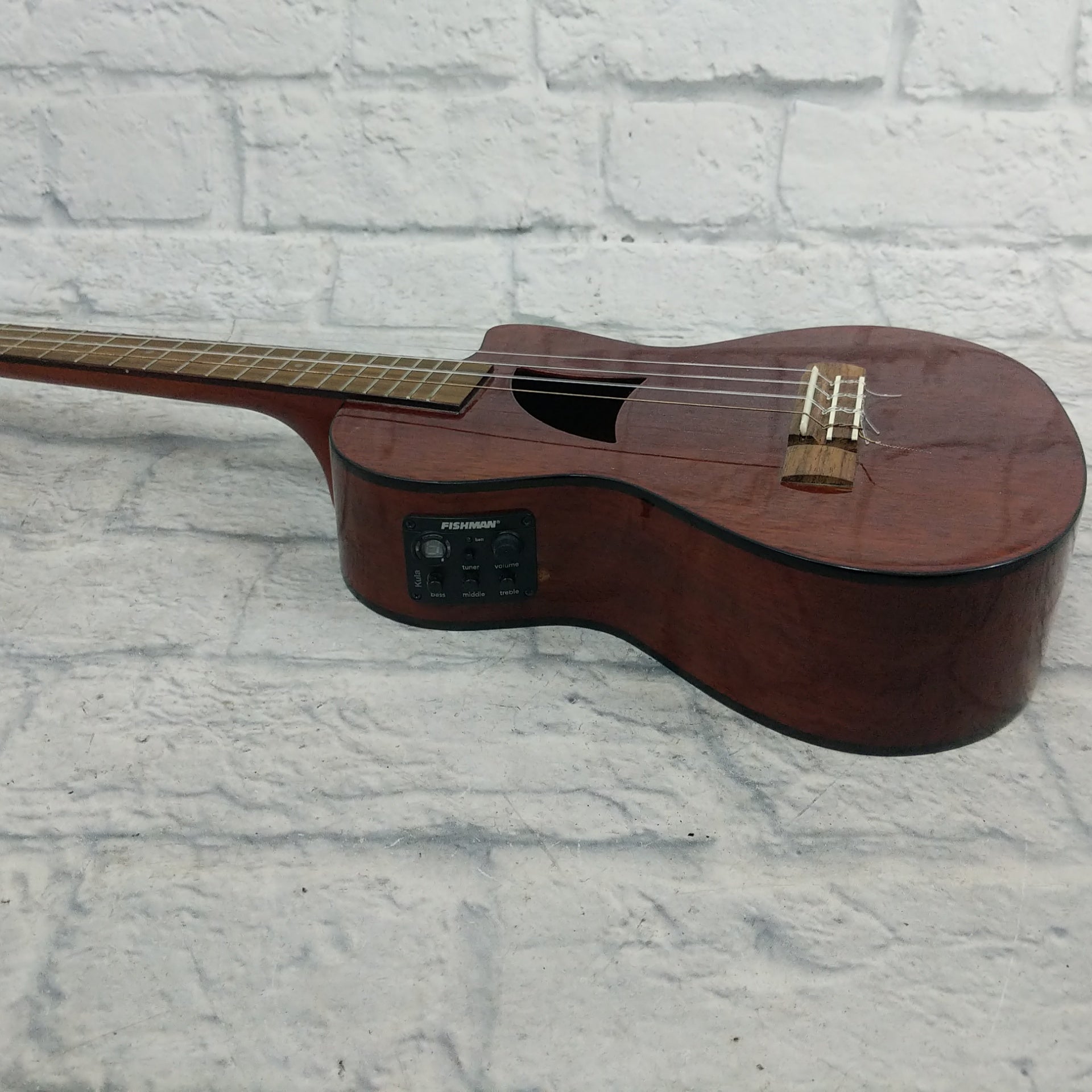 Eddy Finn EF-10 Acoustic Electric Uke Ukulele