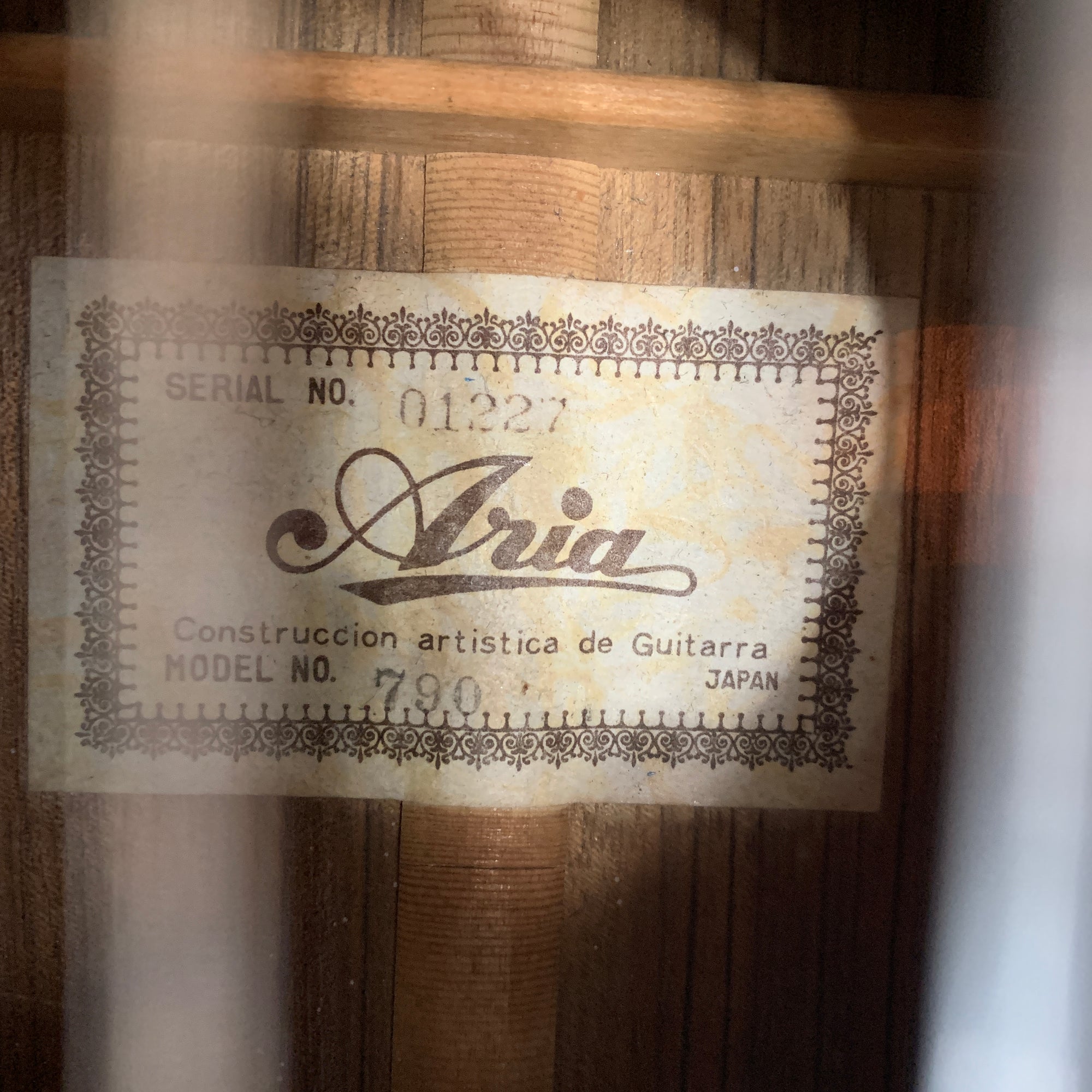 Aria 790 Classical Acoustic Guitar