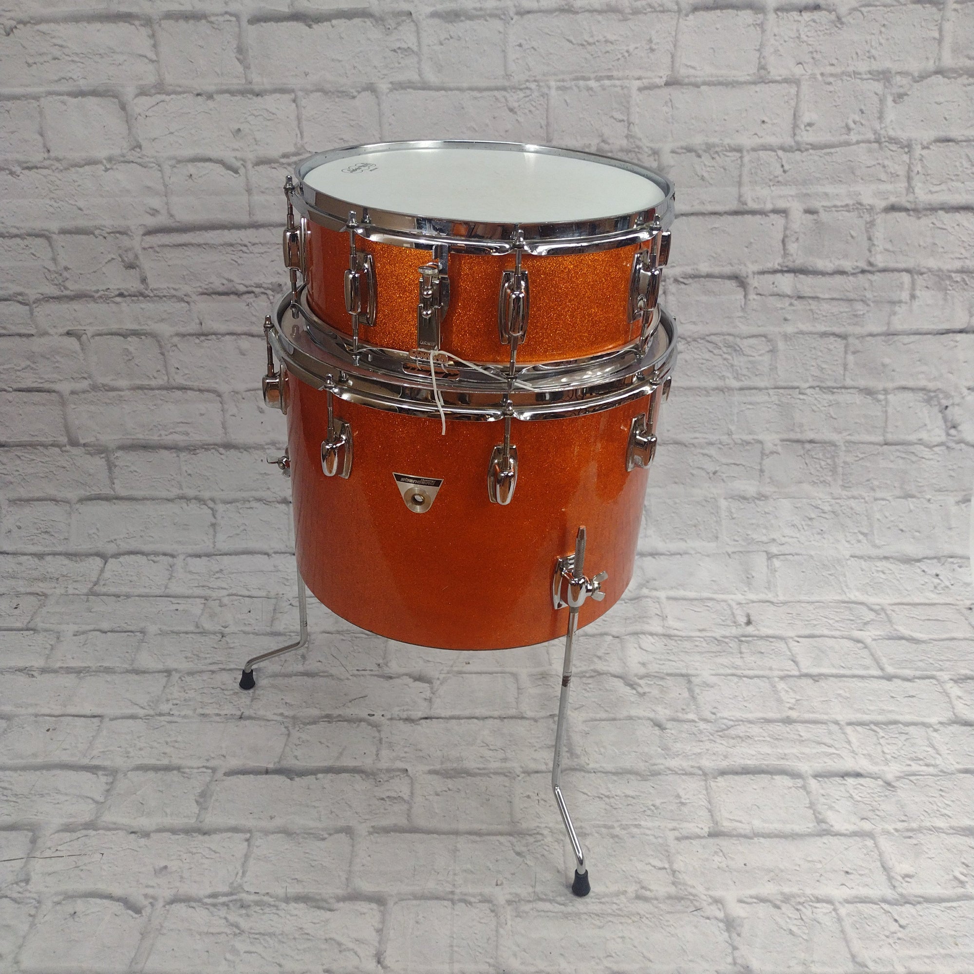 Ludwig Vintage S-340 Single 6 Drum Outfit Gold Mist