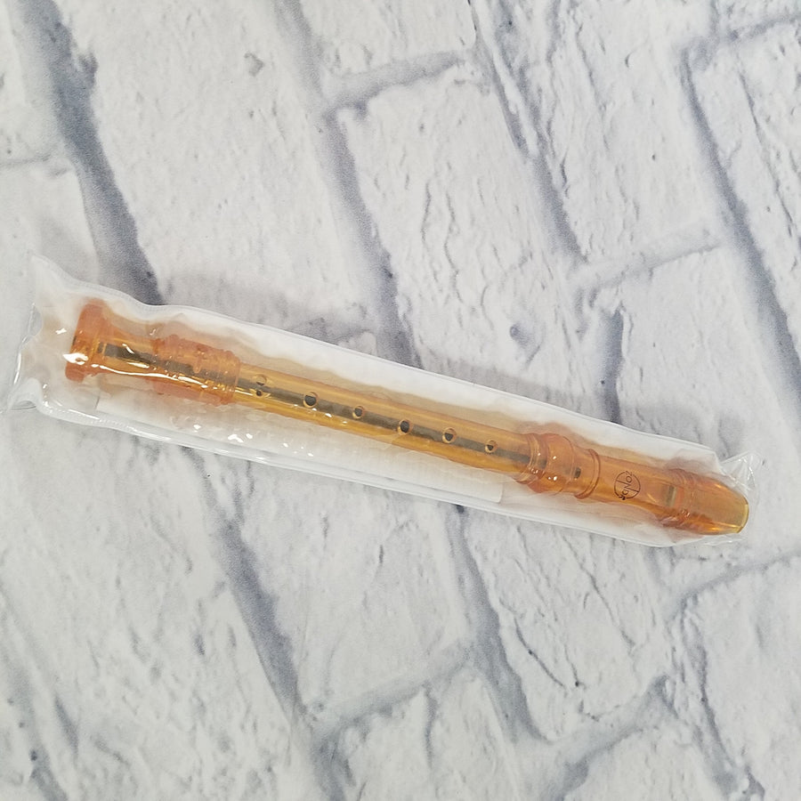 Zonda Soprano Recorder Orange Clear