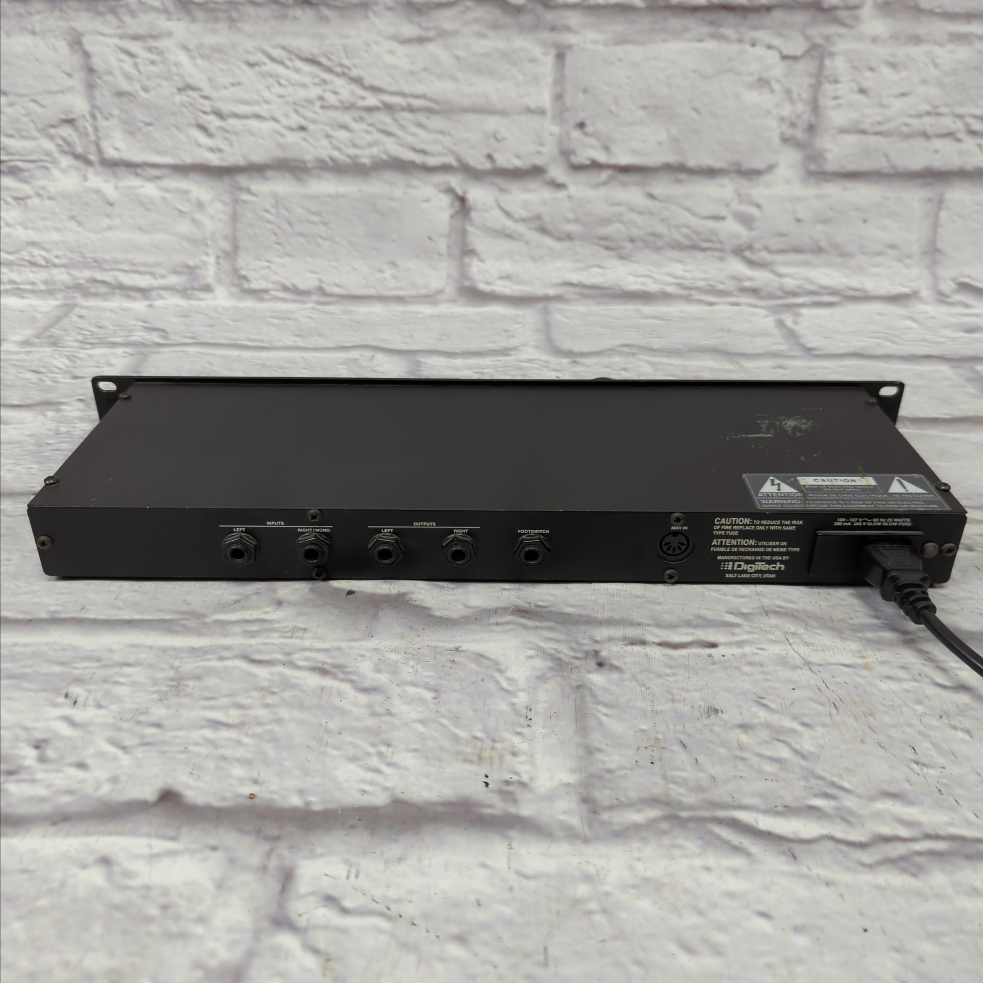 Digitech DSP 16 Multi Effect Rack Unit - Evolution Music