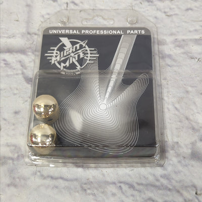 Mighty Mite 909G Gold Metal Dome Knobs w/ Set Screw