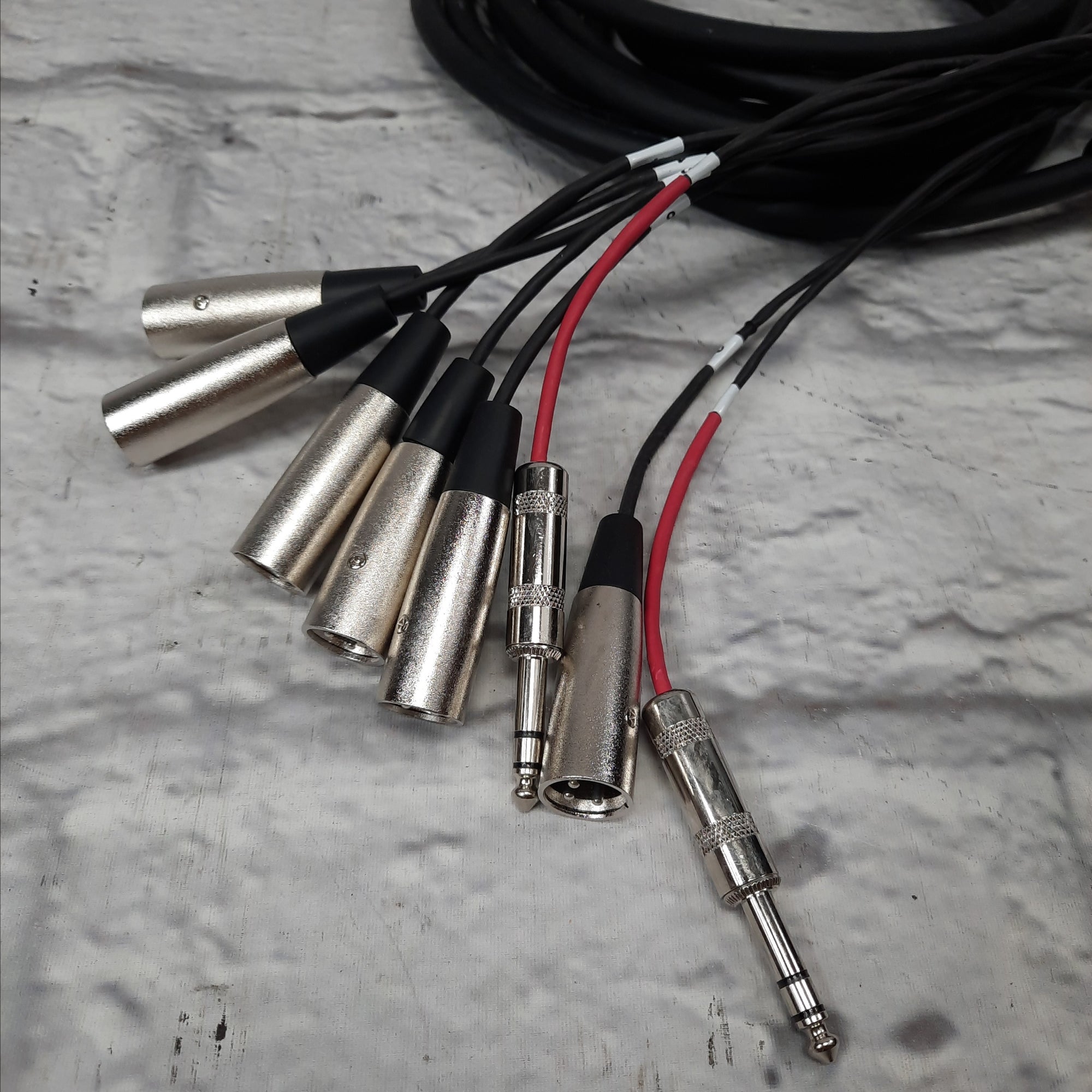 Hosa SH-6X2-20 Little Bro' Sub Snake - 6 XLR Sends, 2 1/4" TRS Returns - 20 Feet