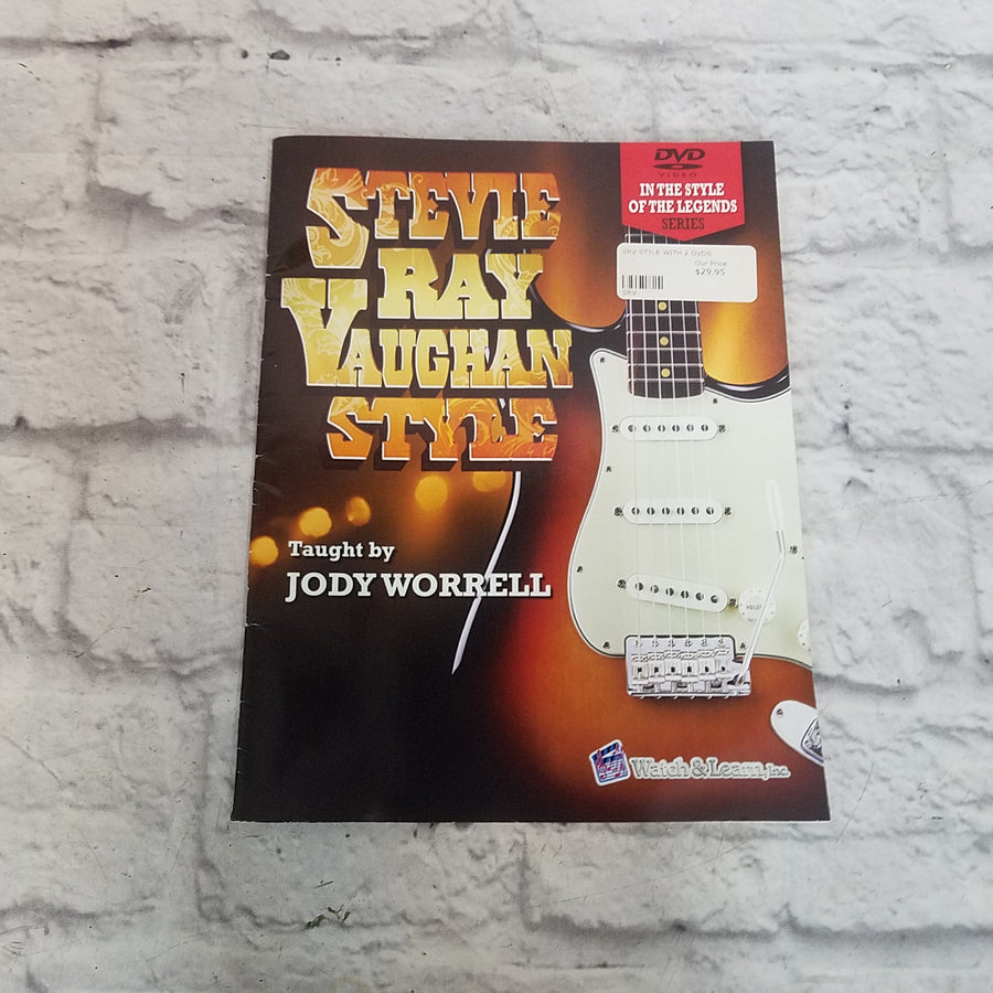 Stevie Ray Vaughan Style Guitar Lesson Book