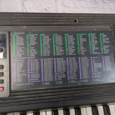 Realistic Concertmate 1500 Electronic Keyboard
