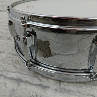 Slingerland Festival Model 5x14" 8-Lug Chrome Over Steel Snare Drum 1970s