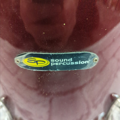 SP Sound Percussion 12x9 Rack Tom Red