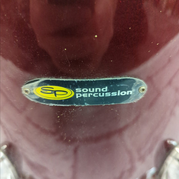 SP Sound Percussion 12x9 Rack Tom Red - Evolution Music