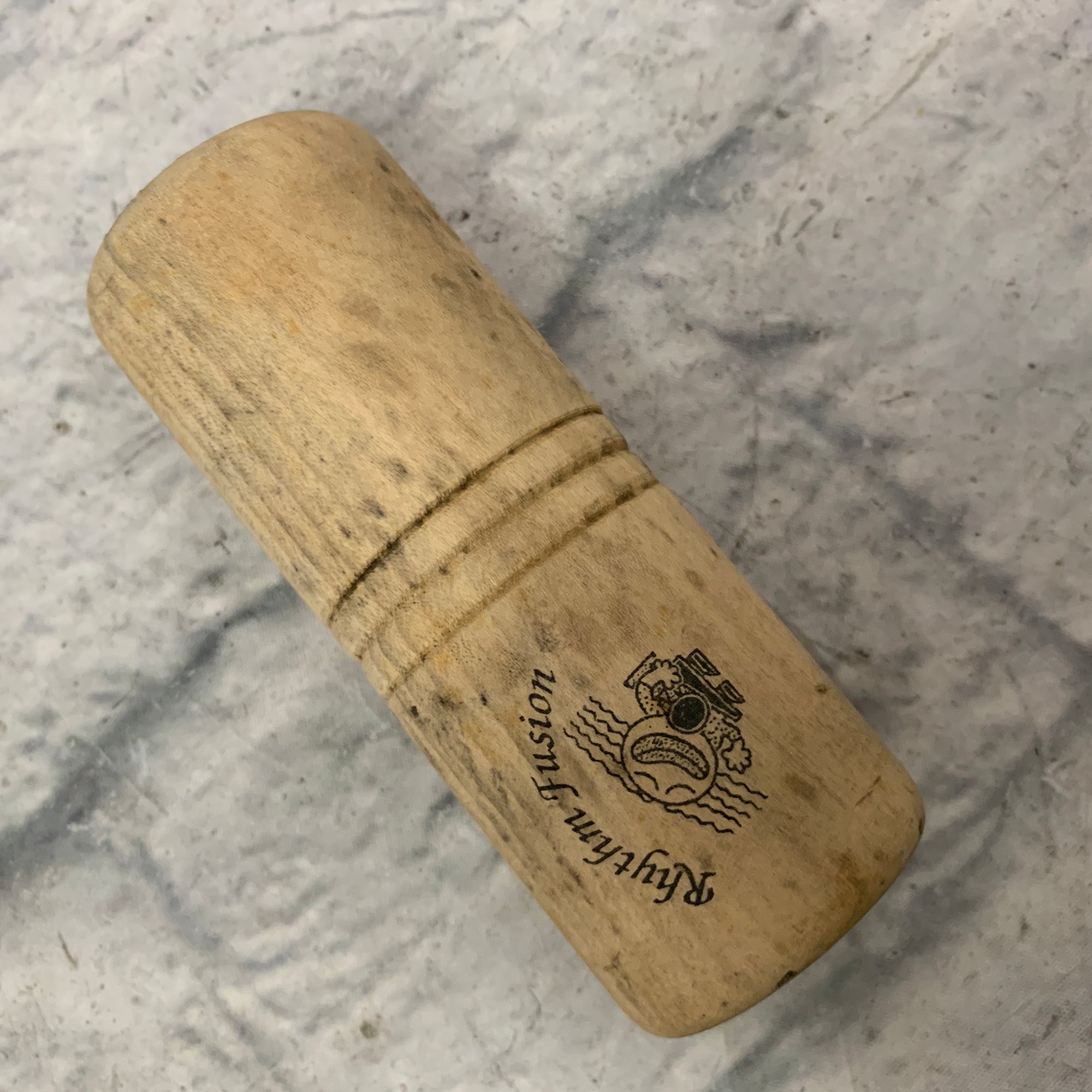 Rhythm Fusion Cylindrical Wood Shaker