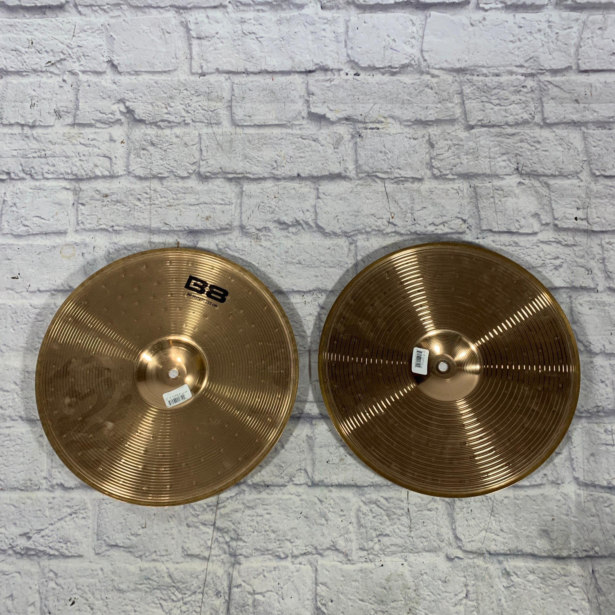 Sabian 14 B8 Hi Hat Cymbal Pair