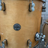 PDP Pacific Drums & Percussion 3PC Concept Maple 22/16/12 Natural Lacquer  Drum Kit