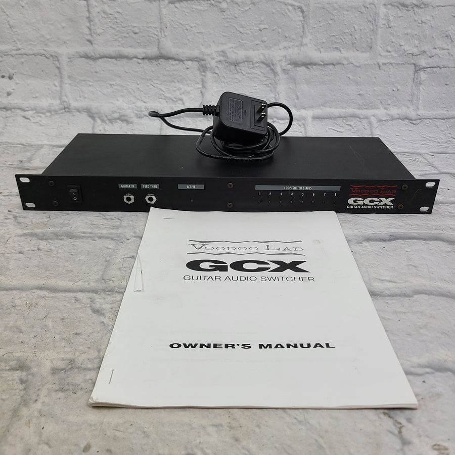 Voodoo GCX Guitar Audio Switcher Rack Patchbay