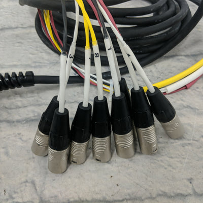 Proco SMA Series 8 Channel 25ft Snake