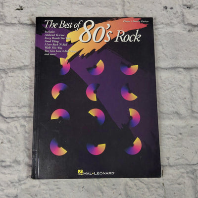The Best of 80's Rock Piano Vocal Guitar Book
