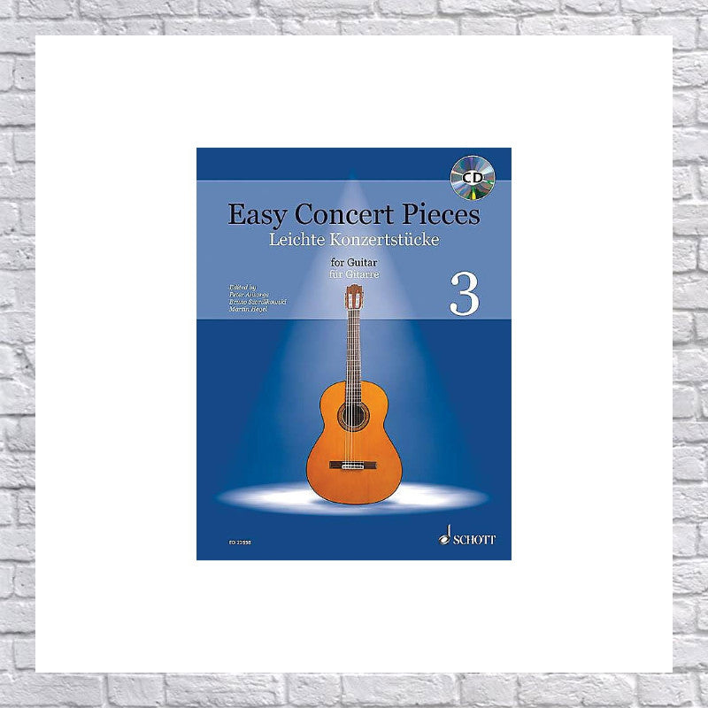 Hal Leonard Easy Concert Pieces for Guitar, Volume 3-Book/CD