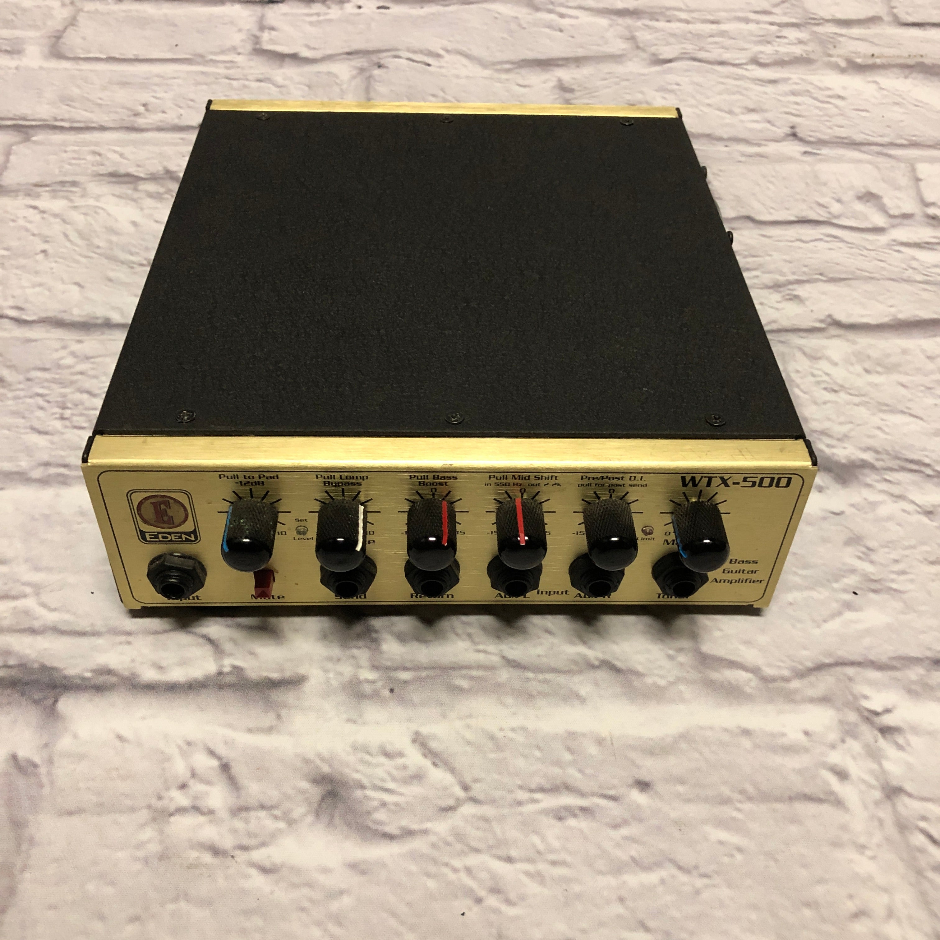 Eden WTX-500 Bass Amp Head - Evolution Music