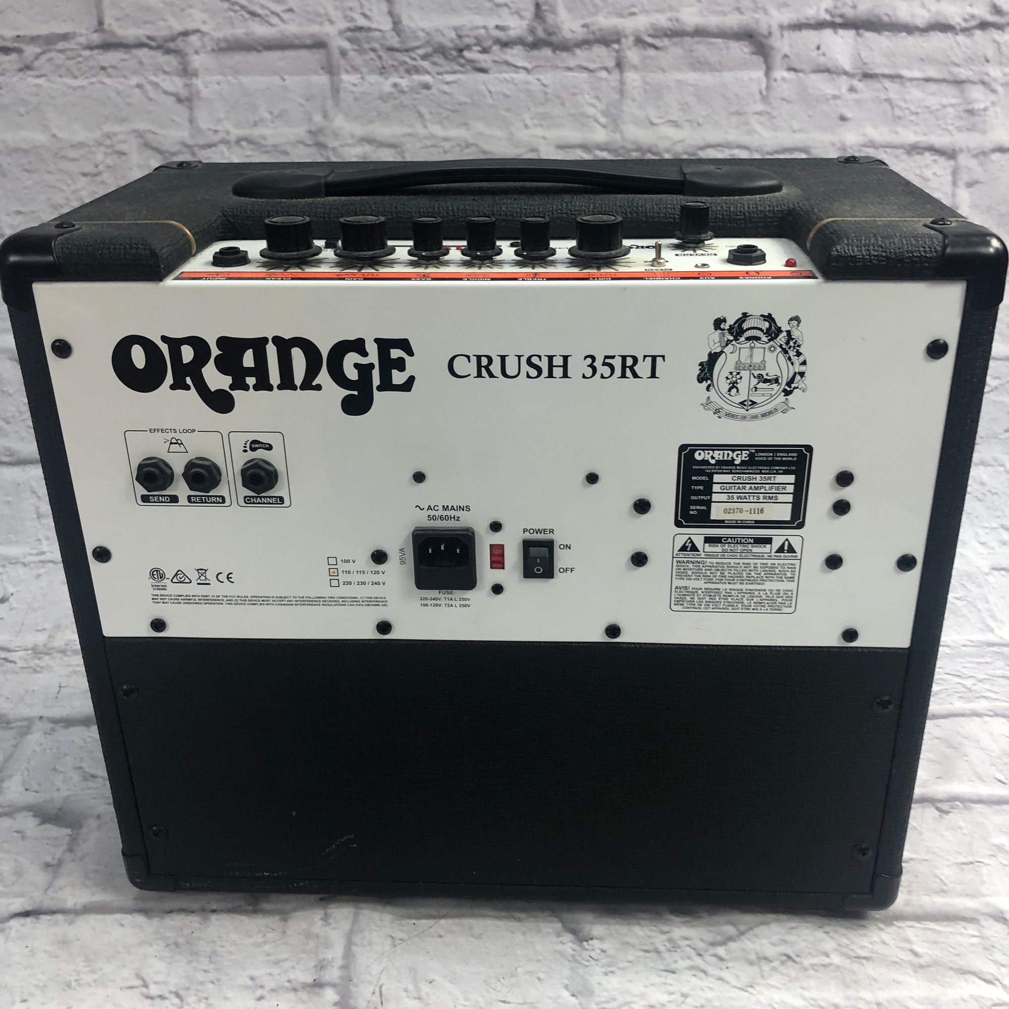 Orange Amps Crush 35RT Guitar Combo Amp