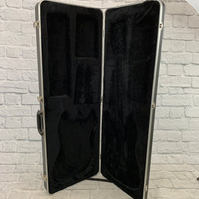 Unknown Strat-Style Black Hardshell Electric Case