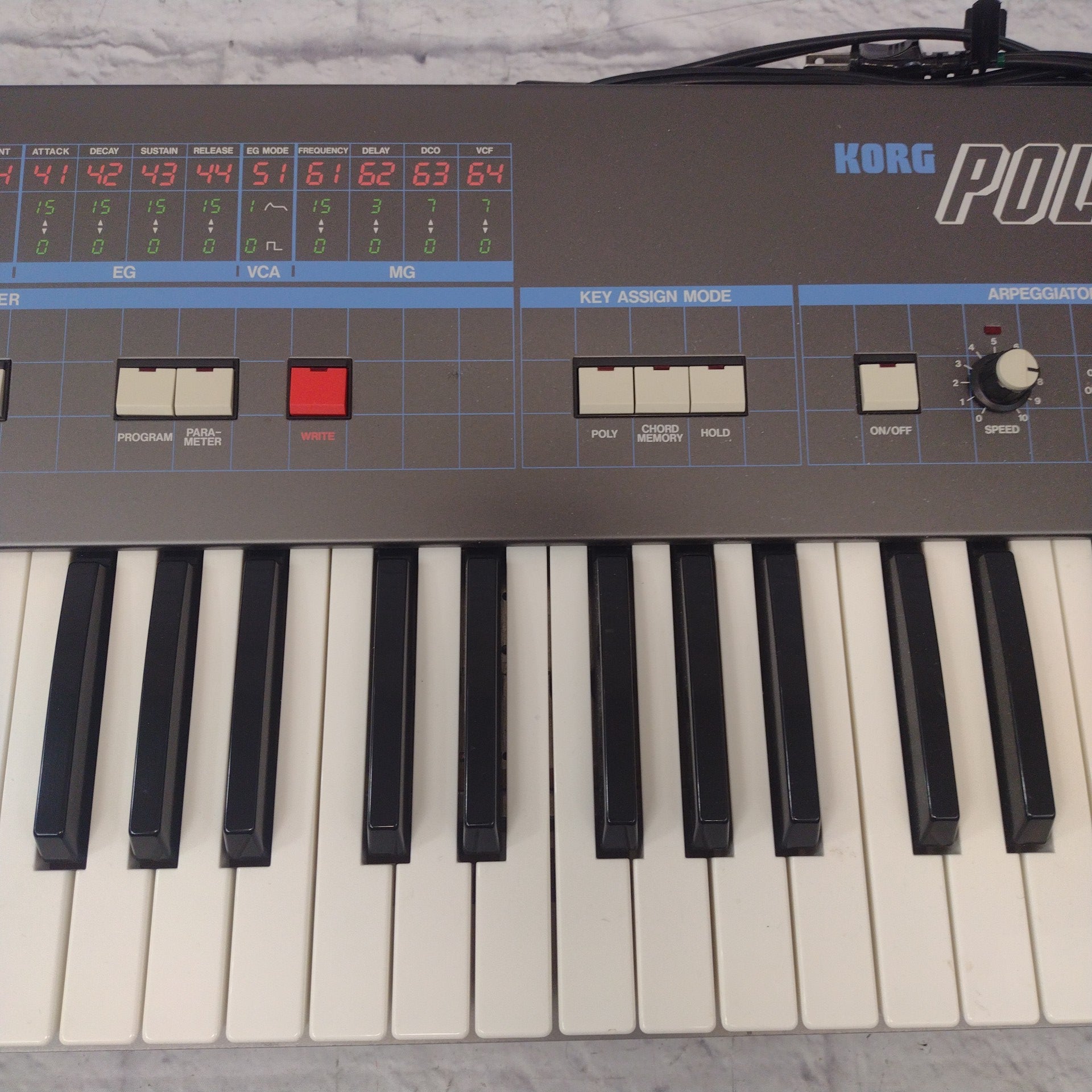 Korg Poly 61 Analog Synthesizer Analog Synth